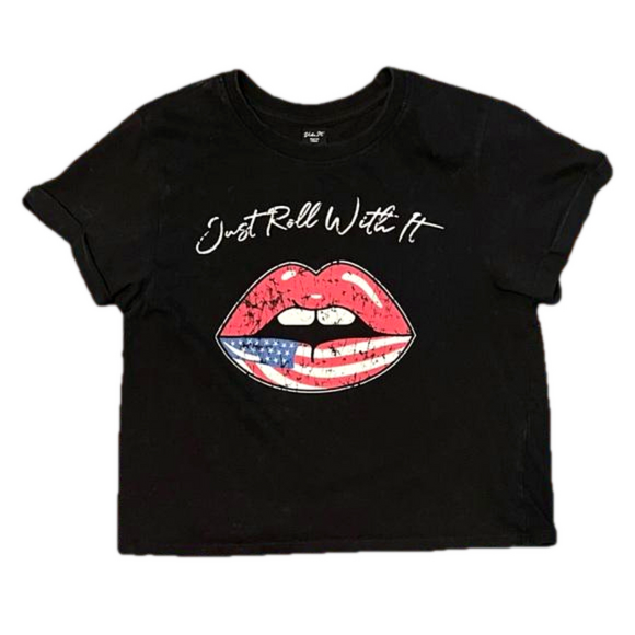 Vibe N Tops - Vibe N’ Rolling Stones Americana Shirt
